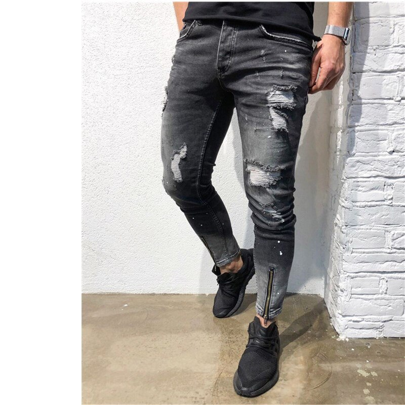 Cotton Jeans Men's Slim Fit Casual Trousers (Minimum order 150 pieces each color) Cotton Jeans Men's Slim Fit Casual Trousers (Minimum order 150 pieces each color)