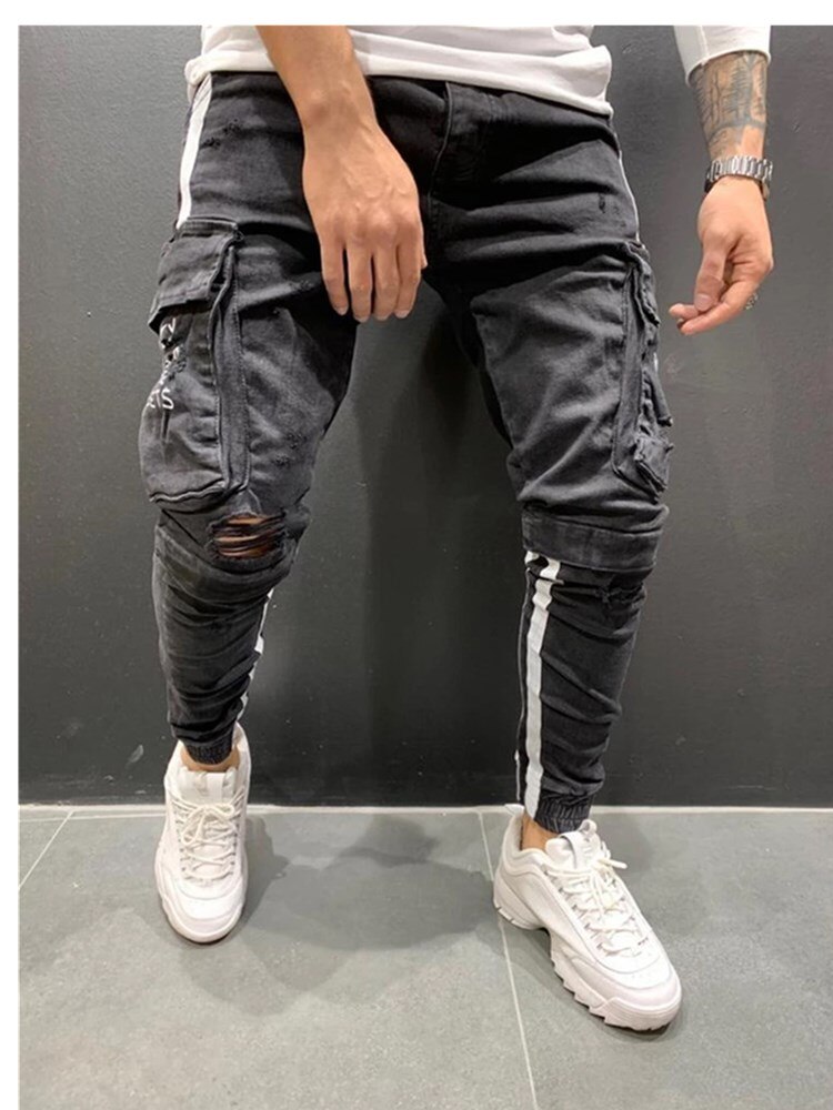 Cotton Jeans Men's Slim Fit Casual Trousers (Minimum order 150 pieces each color) Cotton Jeans Men's Slim Fit Casual Trousers (Minimum order 150 pieces each color)
