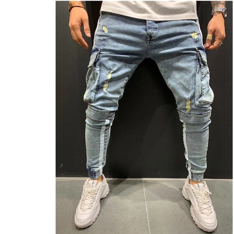 Cotton Jeans Men's Slim Fit Casual Trousers (Minimum order 150 pieces each color) Cotton Jeans Men's Slim Fit Casual Trousers (Minimum order 150 pieces each color)