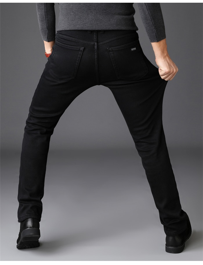 Classic Advanced Stretch Black Jeans (Minimum order 150 pieces each design)
