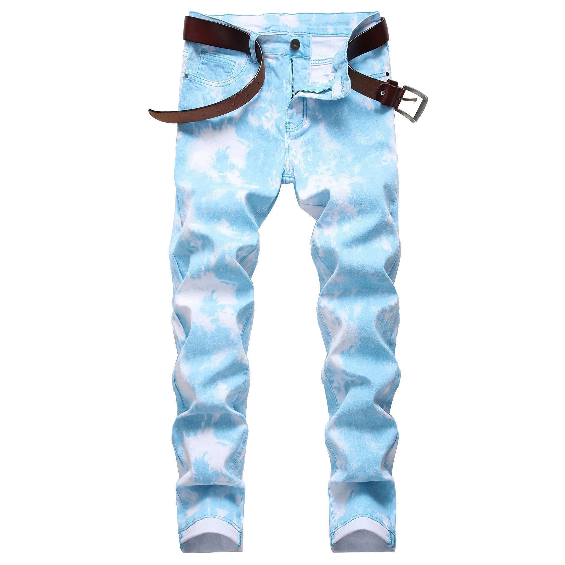 Casual Men Jeans  Slim Fit Hip Hop Denim Men`s Jeans High Quality Motorcycle Pants High Quality