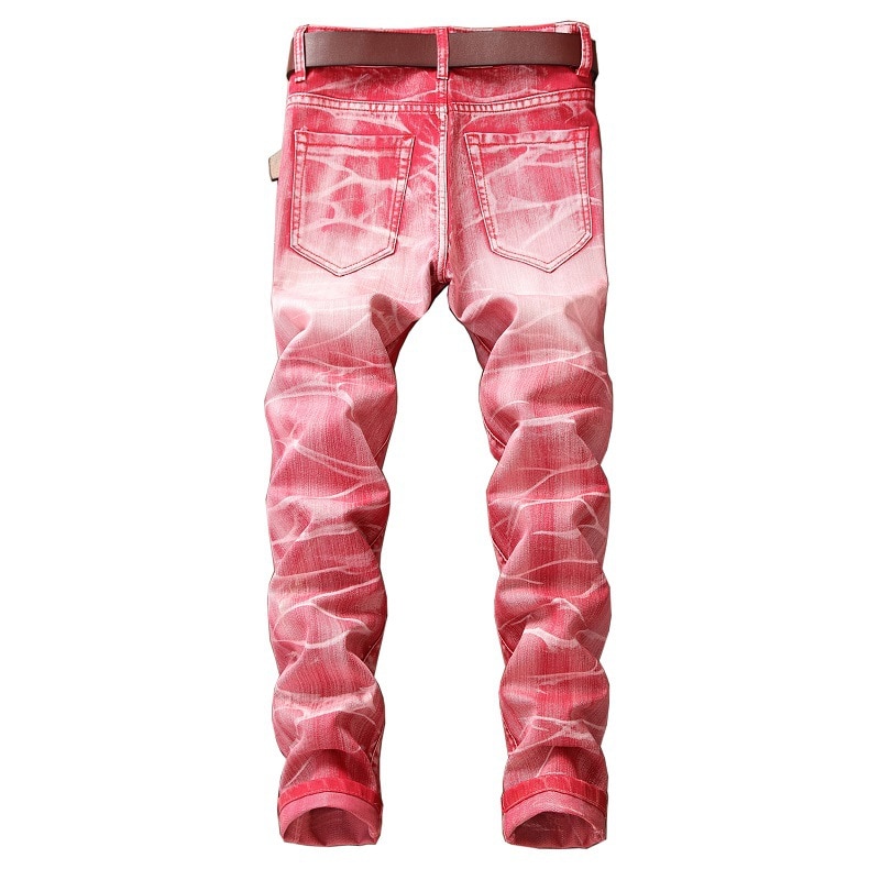 Casual Men Jeans  Slim Fit Hip Hop Denim Men`s Jeans High Quality Motorcycle Pants High Quality