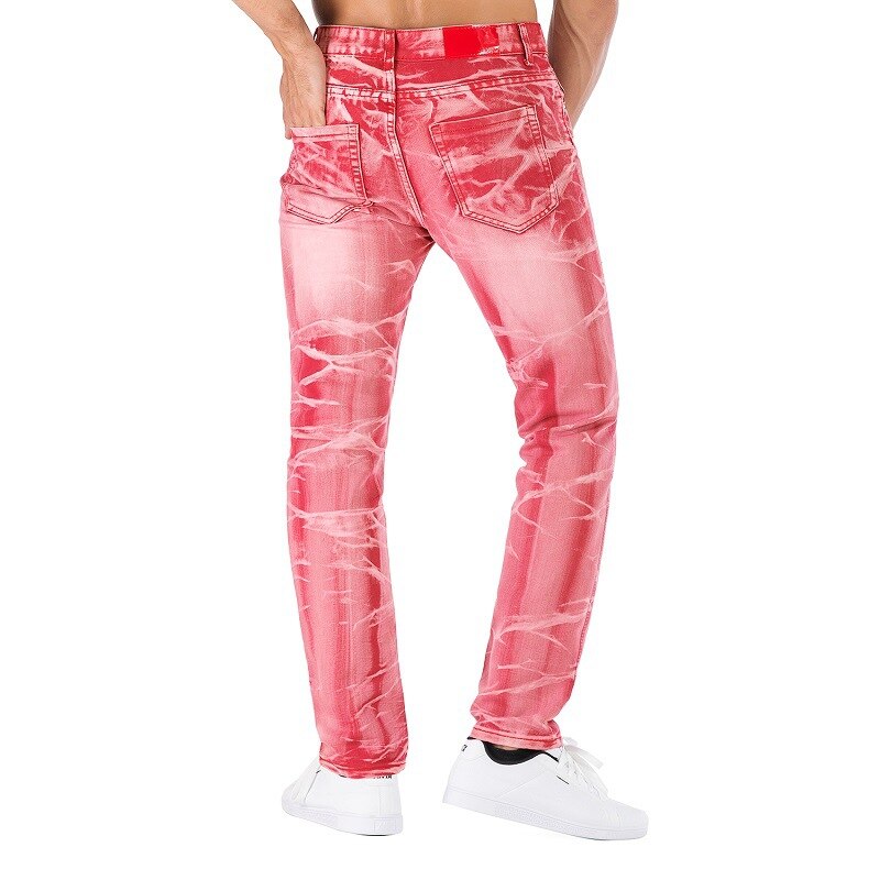 Casual Men Jeans  Slim Fit Hip Hop Denim Men`s Jeans High Quality Motorcycle Pants High Quality