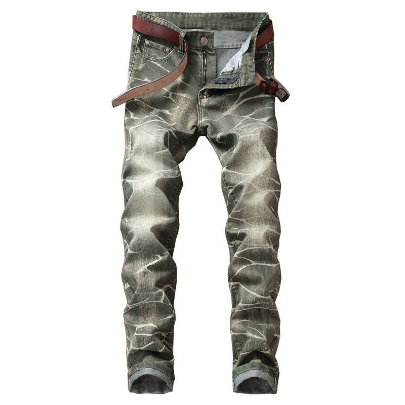 Casual Men Jeans  Slim Fit Hip Hop Denim Men`s Jeans High Quality Motorcycle Pants High Quality