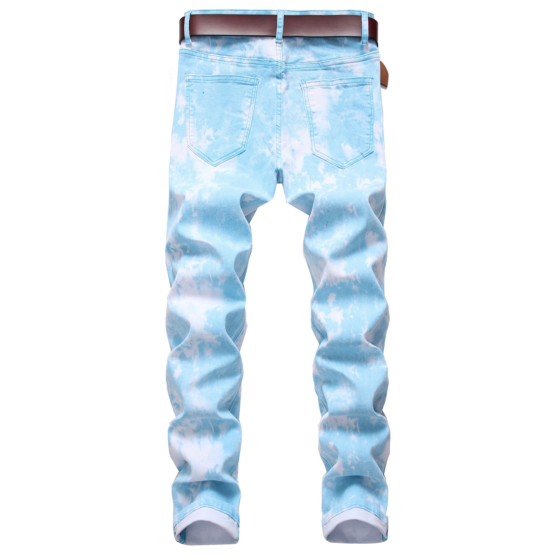 Casual Men Jeans  Slim Fit Hip Hop Denim Men`s Jeans High Quality Motorcycle Pants High Quality
