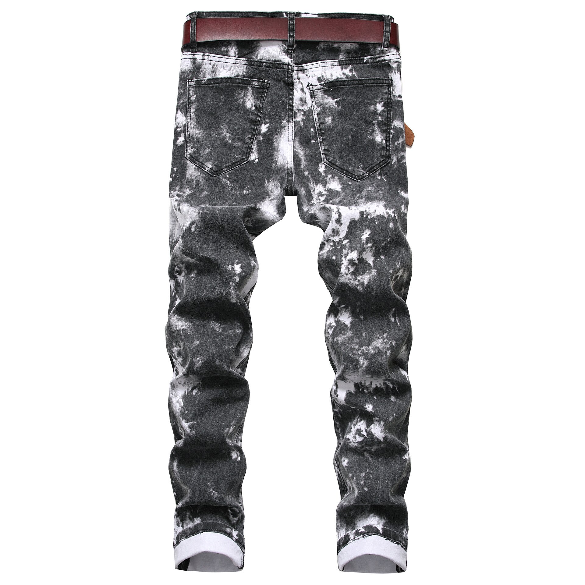 Casual Men Jeans  Slim Fit Hip Hop Denim Men`s Jeans High Quality Motorcycle Pants High Quality