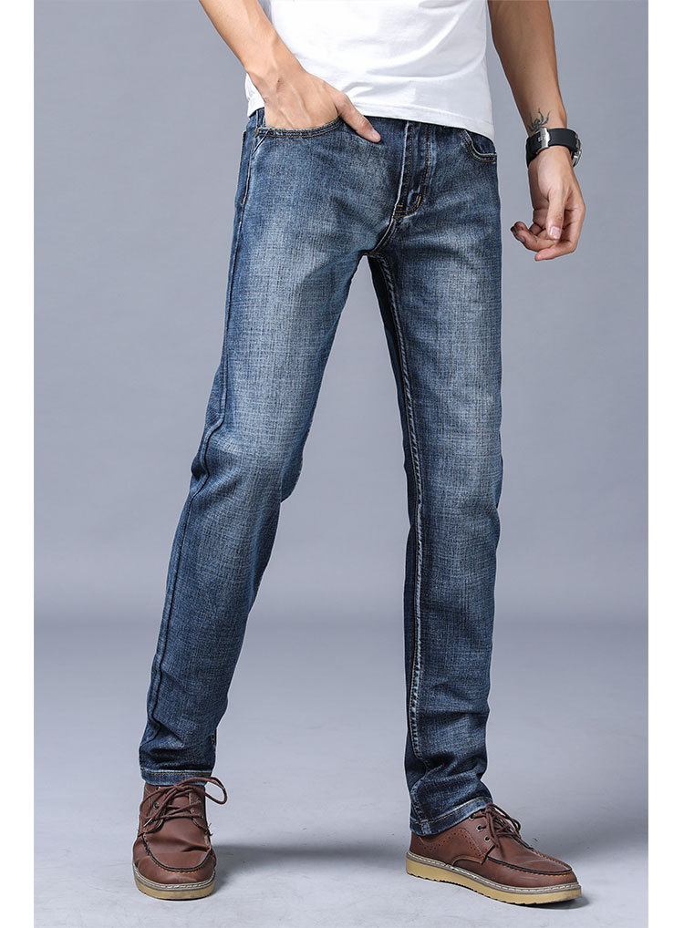 Men's Jeans New Slim Straight Stretch (Minimum order 150 pieces each color) Men's Jeans New Slim Straight Stretch (Minimum order 150 pieces each color)