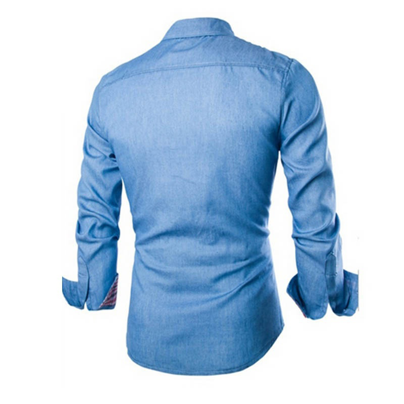 Autumn Men Denim Shirts (Minimum order 300 pieces each color)