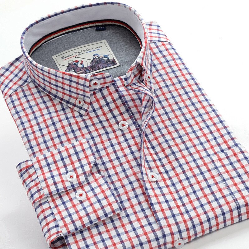 Plaid Long Sleeve Shirt (Minimum order 250 pieces each color) Plaid Long Sleeve Shirt (Minimum order 250 pieces each color)