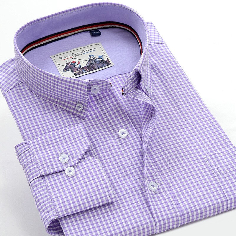 Plaid Long Sleeve Shirt (Minimum order 250 pieces each color) Plaid Long Sleeve Shirt (Minimum order 250 pieces each color)