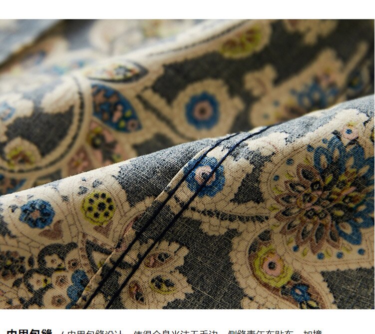 Fashion Splice Flower Printing Man's Shirt (Minimum order 200 pieces each color)