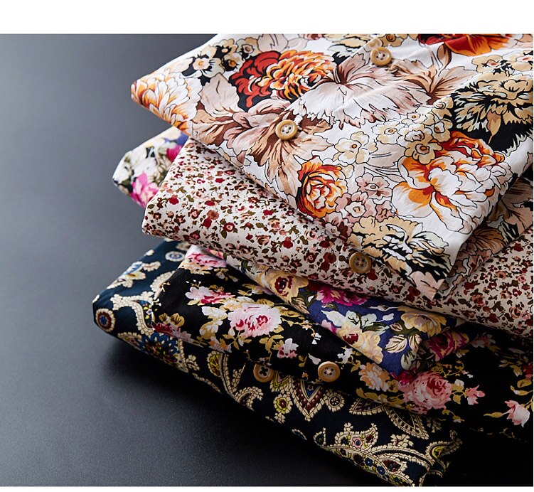 Fashion Splice Flower Printing Man's Shirt (Minimum order 200 pieces each color)