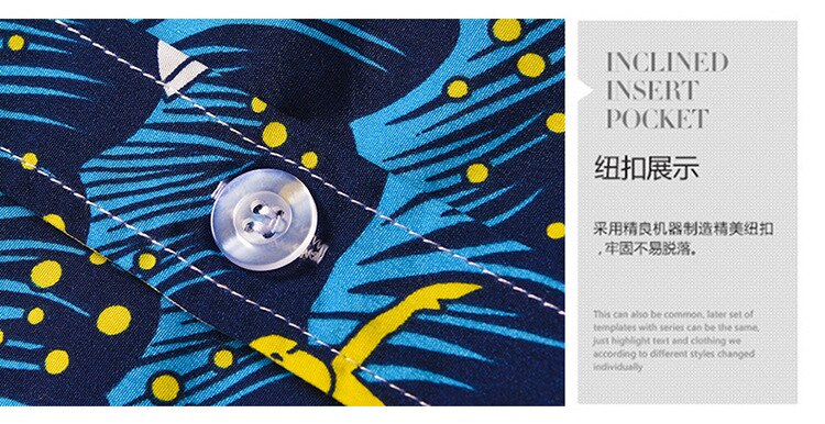 Beach Shirts Men Summer Vacation Coconut tree Printed shirts (Minimum order 200 pieces each color)