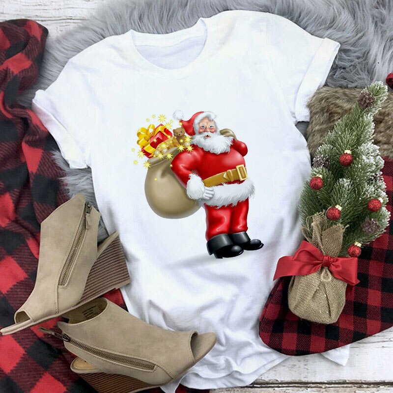 Suitable all seasons New cute reindeer t shirt (Minimum order 150 pieces each design)