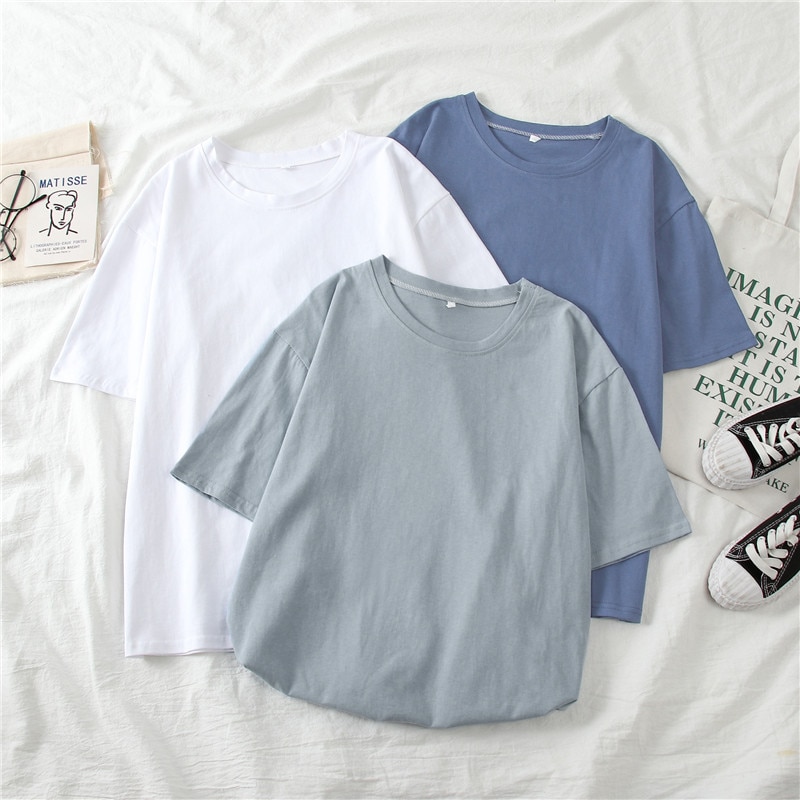 Spring Summer Women Candy T-shirt (Minimum order 150 pieces each color)