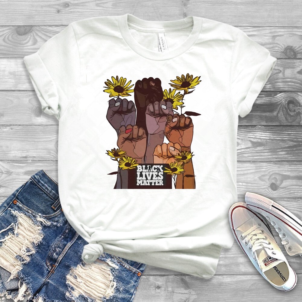 Peace Love Melanin Shirt Women (Minimum order 150 pieces each design)