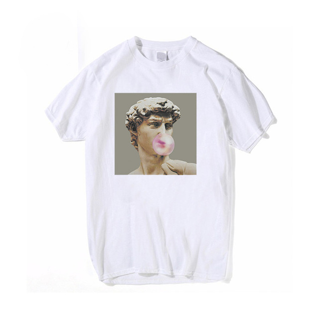 Women T Shirts Michelangelo Print (Minimum order 100 pieces each design)