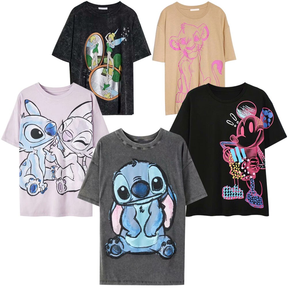 Disney Family Women T-Shirt Cotton Tee Tops (Minimum order 150 pieces each color) Disney Family Women T-Shirt Cotton Tee Tops (Minimum order 150 pieces each color)