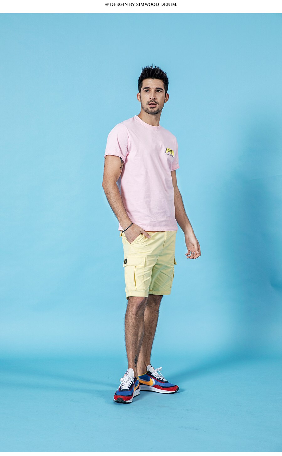 New Cargo Shorts Men 100% Color Slim Fit (Minimum order 150 pieces each color) New Cargo Shorts Men 100% Color Slim Fit (Minimum order 150 pieces each color)