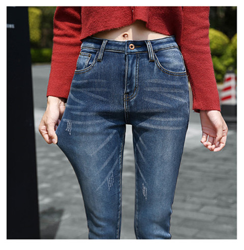 Winter Warm Jeans Woman (Minimum order 200 pieces each color)