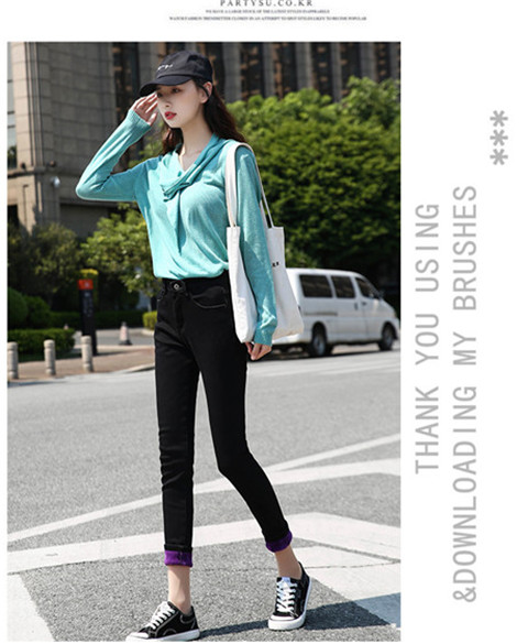 Winter Warm Jeans Woman (Minimum order 200 pieces each color)