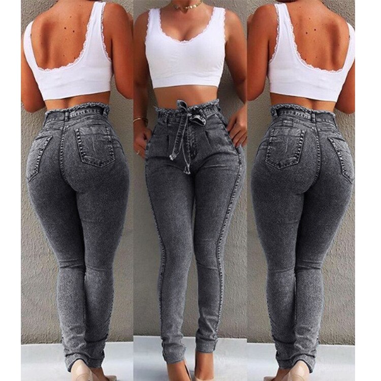 High Waist Jeans For Women (Minimum order 200 pieces each design) High Waist Jeans For Women (Minimum order 200 pieces each design)