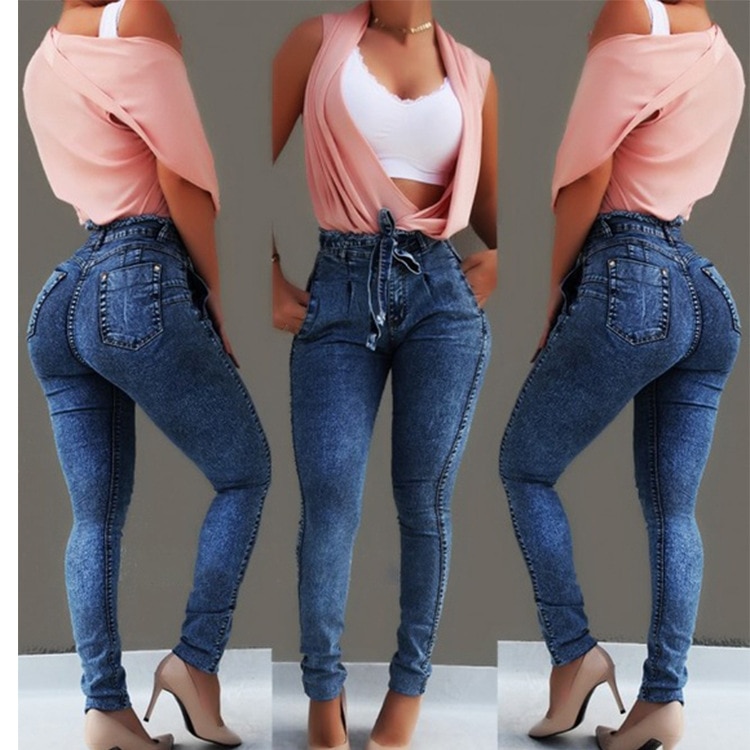 High Waist Jeans For Women (Minimum order 200 pieces each design) High Waist Jeans For Women (Minimum order 200 pieces each design)