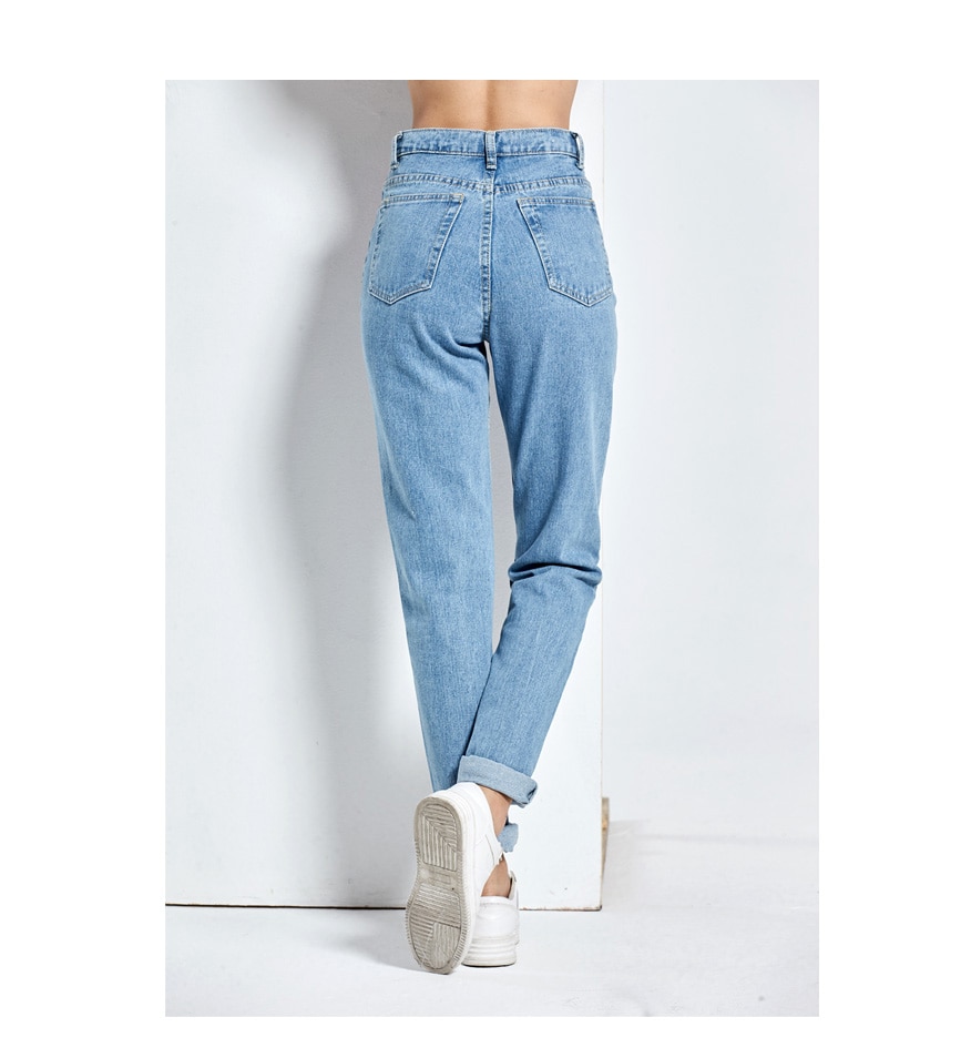 Harem Pants Vintage High Waist Jeans (Minimum order 200 pieces each design)