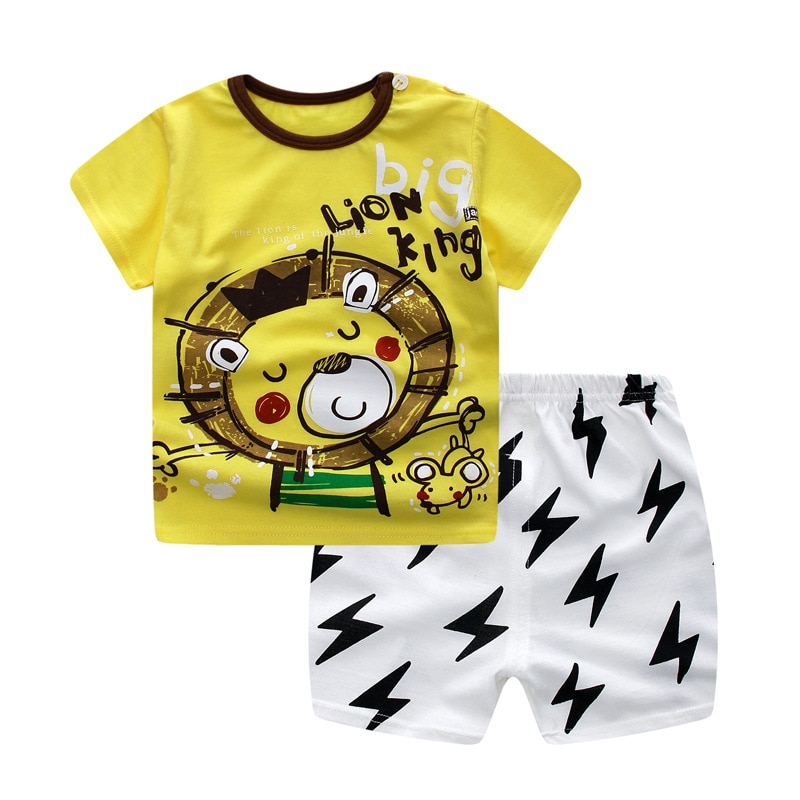 Summer Baby Short Sleeve for Clothing Boys Girls (Minimum order 500 pair each color)
