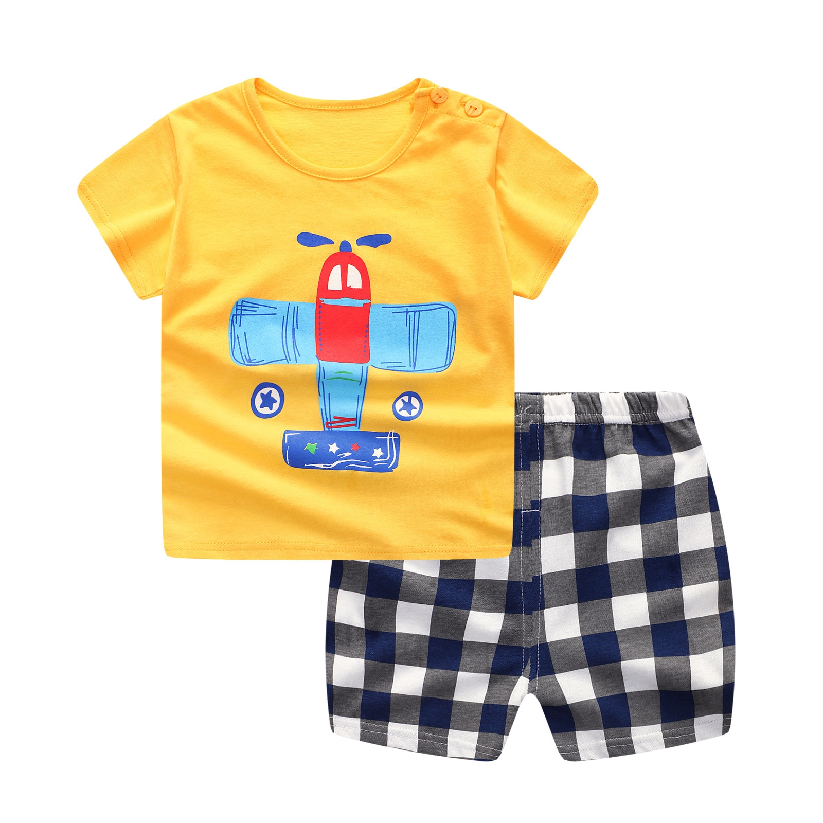 Summer Baby Short Sleeve for Clothing Boys Girls (Minimum order 500 pair each color)