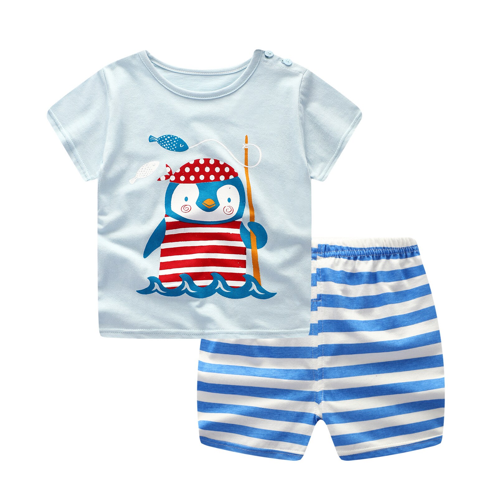 Summer Baby Short Sleeve for Clothing Boys Girls (Minimum order 500 pair each color)