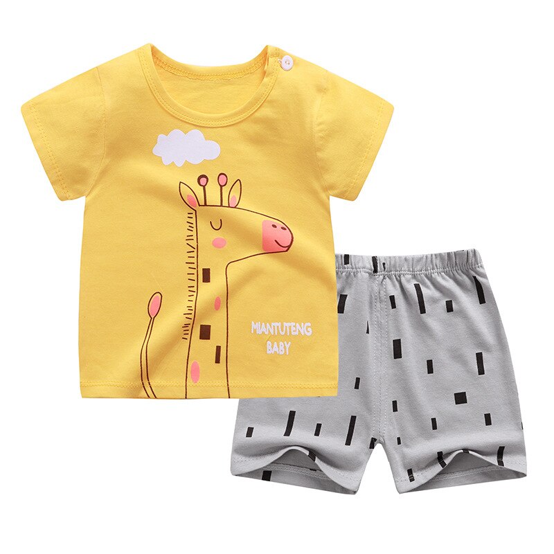 Summer Children's Short & T-Shirts ( Minimum order 500 pieces each color)