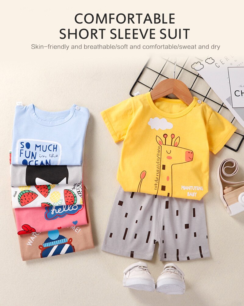 Summer Children's Short & T-Shirts ( Minimum order 500 pieces each color) Summer Children's Short & T-Shirts ( Minimum order 500 pieces each color)