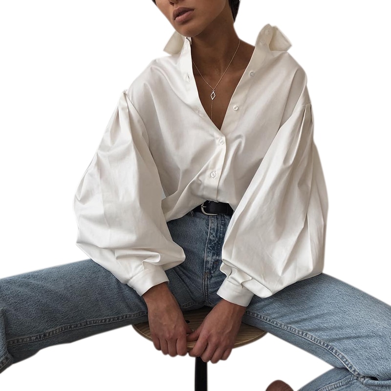 Lantern Sleeve Elegant Shirt (Minimum order 300 pieces each color & design) Lantern Sleeve Elegant Shirt (Minimum order 300 pieces each color & design)