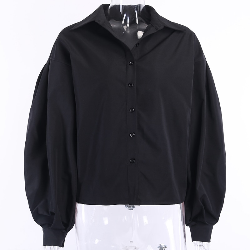 Lantern Sleeve Elegant Shirt (Minimum order 300 pieces each color & design) Lantern Sleeve Elegant Shirt (Minimum order 300 pieces each color & design)