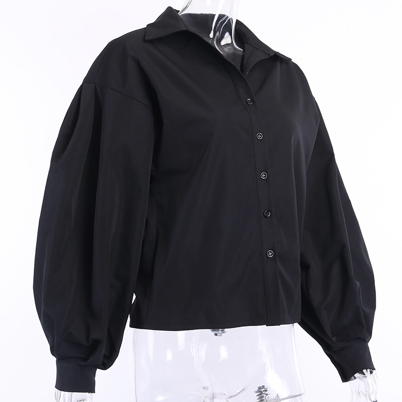 Lantern Sleeve Elegant Shirt (Minimum order 300 pieces each color & design) Lantern Sleeve Elegant Shirt (Minimum order 300 pieces each color & design)