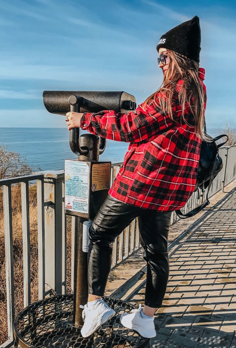 Plaid women oversize woolen shirts (Minimum order 300 pieces each color & design) Plaid women oversize woolen shirts (Minimum order 300 pieces each color & design)