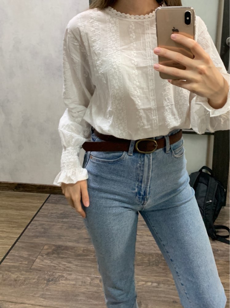 Embroidery Lace Shirt for Women (Minimum order 300 pieces each color & design)