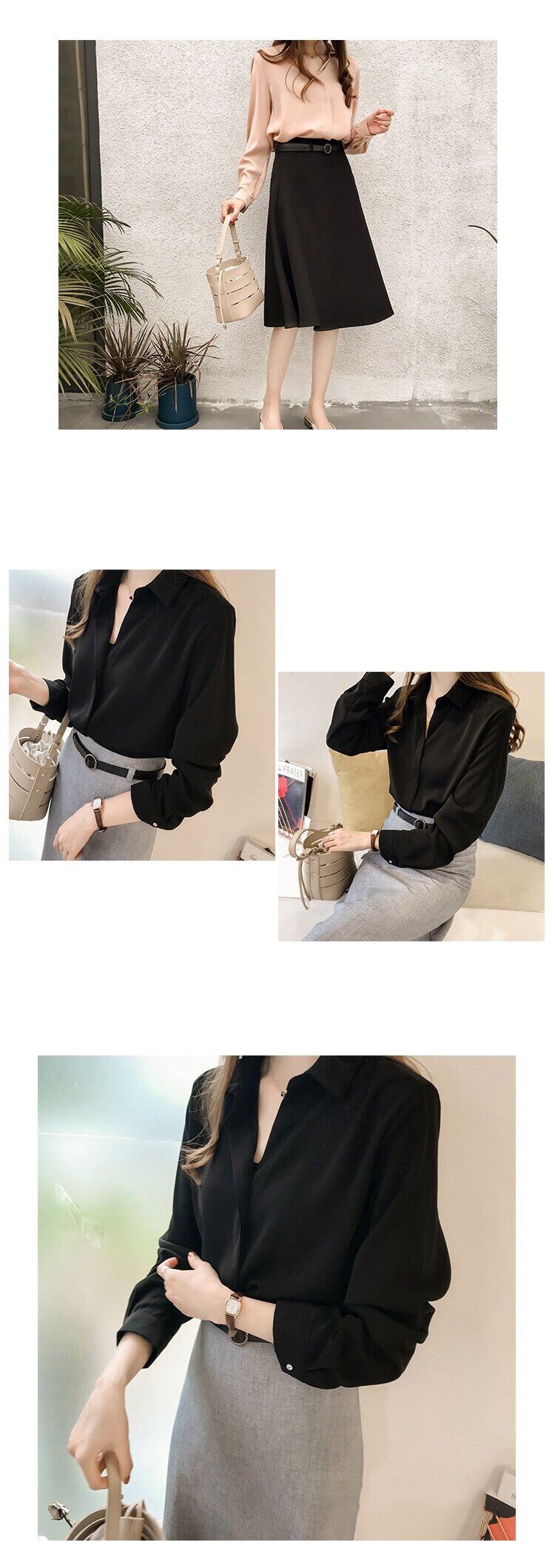 Autumn Women Fashionable Blouses (Minimum order 300 pieces each color & design)