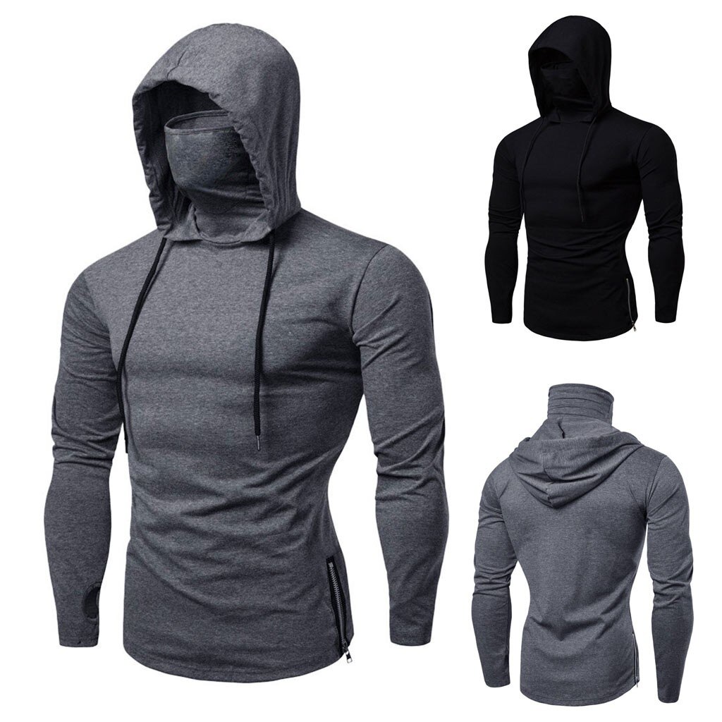 Men's Gym Thin Hoodie (Minimum order 200 pieces each color)