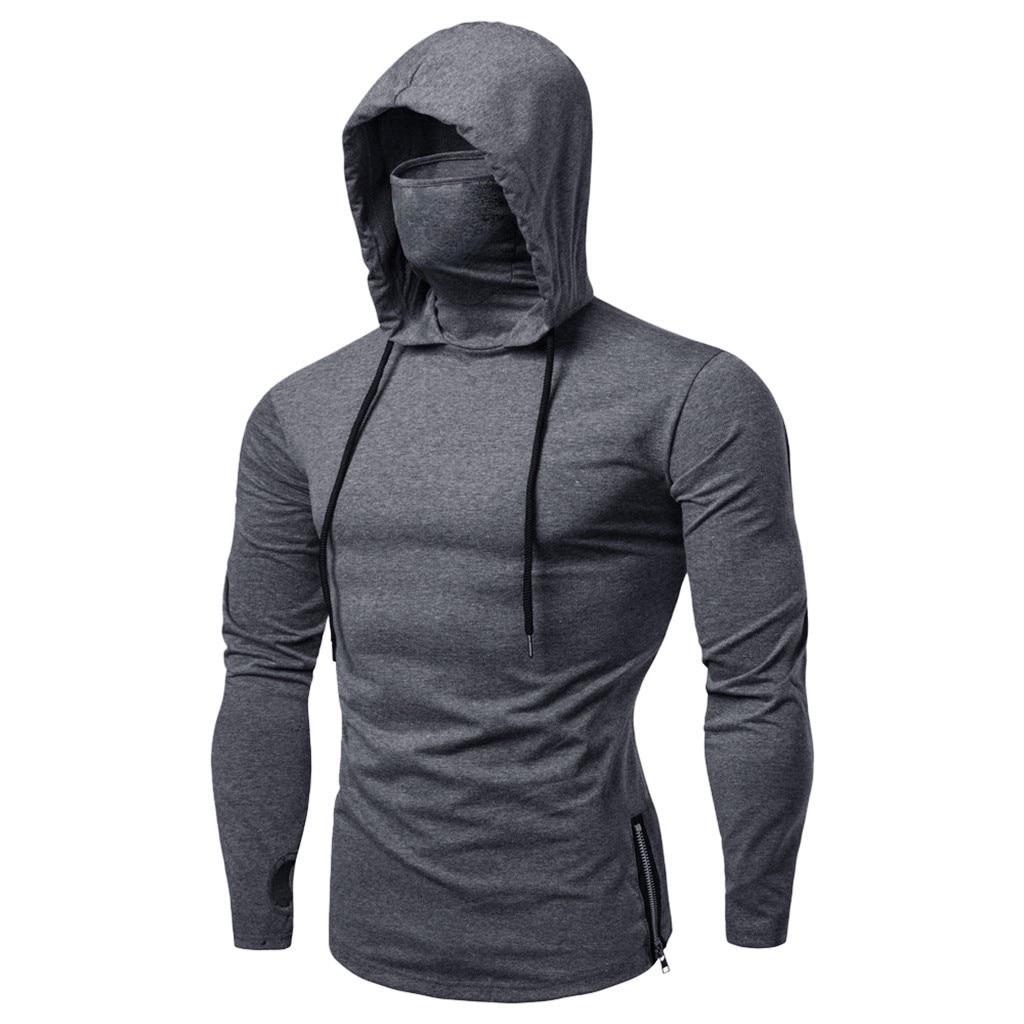 Men's Gym Thin Hoodie (Minimum order 200 pieces each color)