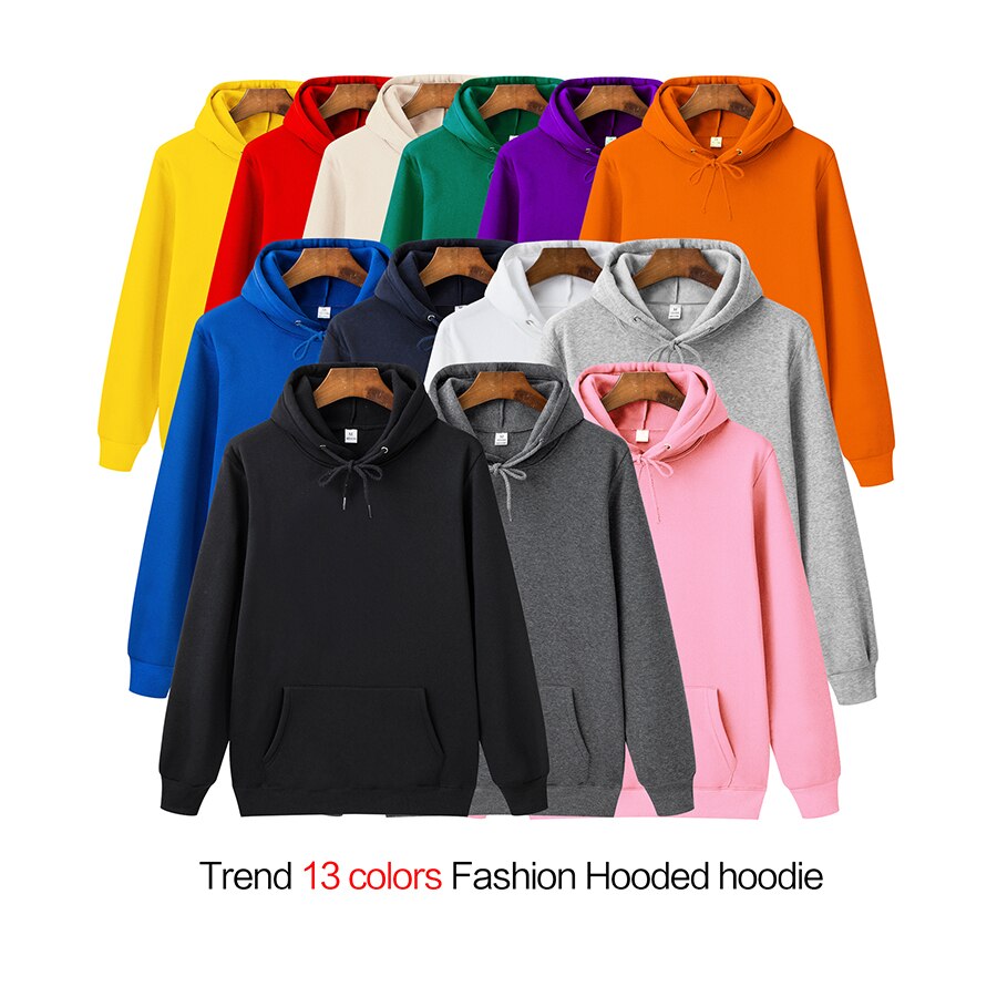 Fashionable Hoodies for Men & Women (Minimum order 200 pieces each color)