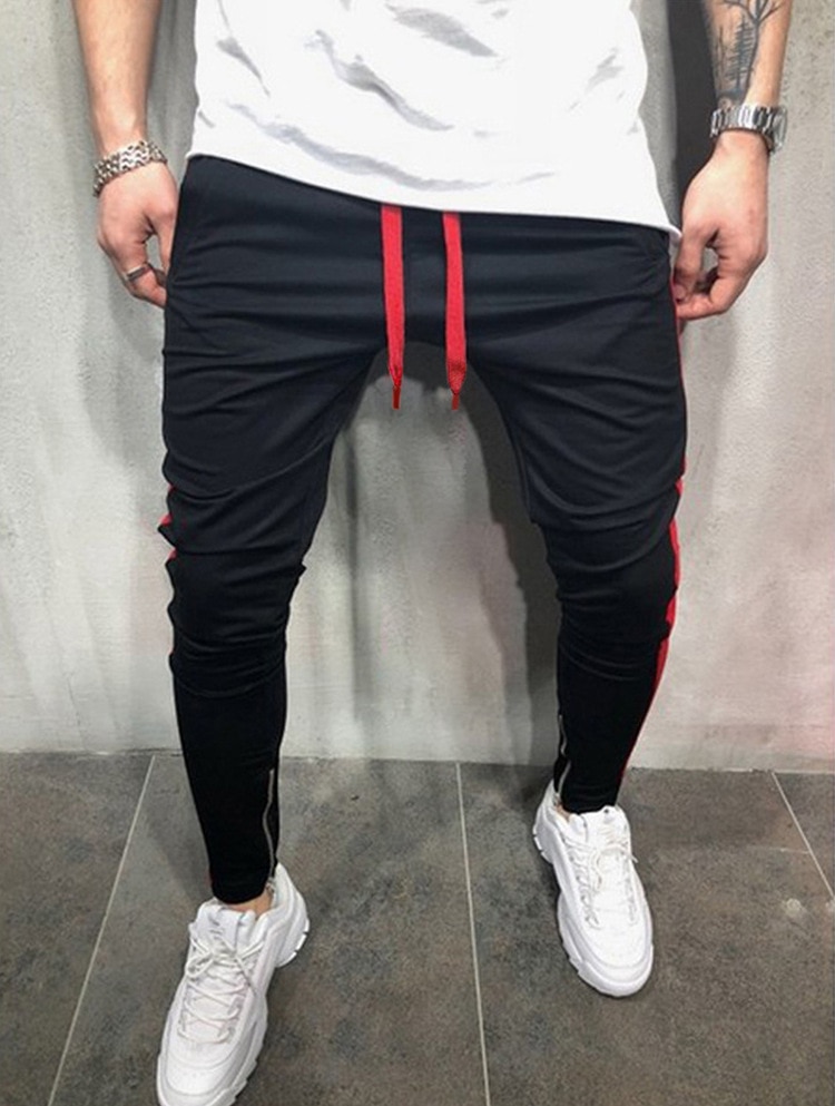 Mens Joggers zipper Casual Pants (Minimum order 200 pieces each color) Mens Joggers zipper Casual Pants (Minimum order 200 pieces each color)