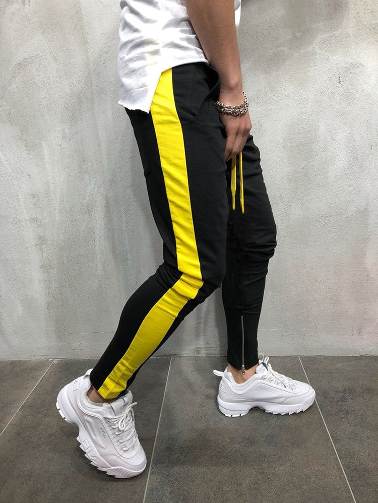 Mens Joggers zipper Casual Pants (Minimum order 200 pieces each color) Mens Joggers zipper Casual Pants (Minimum order 200 pieces each color)