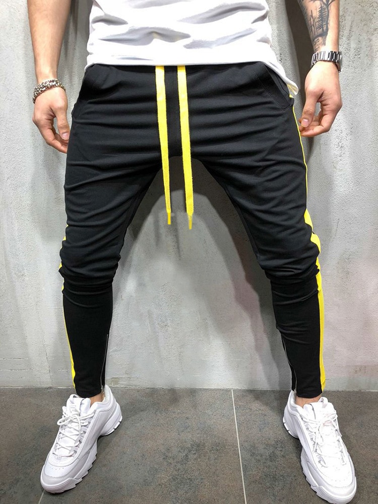 Mens Joggers zipper Casual Pants (Minimum order 200 pieces each color) Mens Joggers zipper Casual Pants (Minimum order 200 pieces each color)