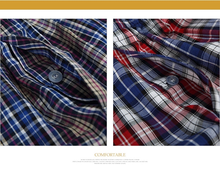 High Quality Brand 4-Pack Men's Boxer Shorts Woven Cotton 100% Classic Plaid Combed Male Underpant Loose Breathable Oversize High Quality Brand 4-Pack Men's Boxer Shorts Woven Cotton 100% Classic Plaid Combed Male Underpant Loose Breathable Oversize
