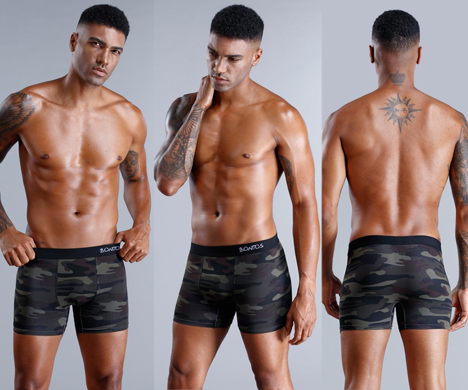 Underwear Men Boxer Men's Panties Men Underwear Boxers Boxer Shorts Boxershorts Long Underpants Natural Cotton High Quality 2020