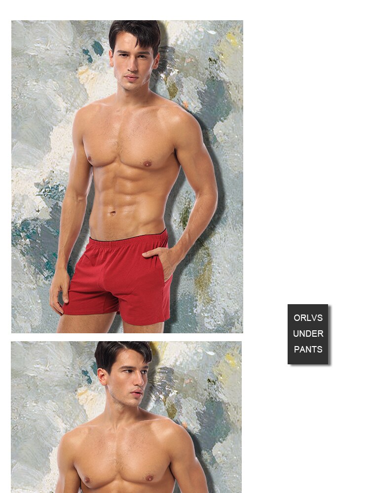 CMENIN Boxer Men Underwear Cotton Pouch Boxershorts Sleep Men Underpants Panties For Swim Or Boxers Shorts With Pocket OR130 CMENIN Boxer Men Underwear Cotton Pouch Boxershorts Sleep Men Underpants Panties For Swim Or Boxers Shorts With Pocket OR130