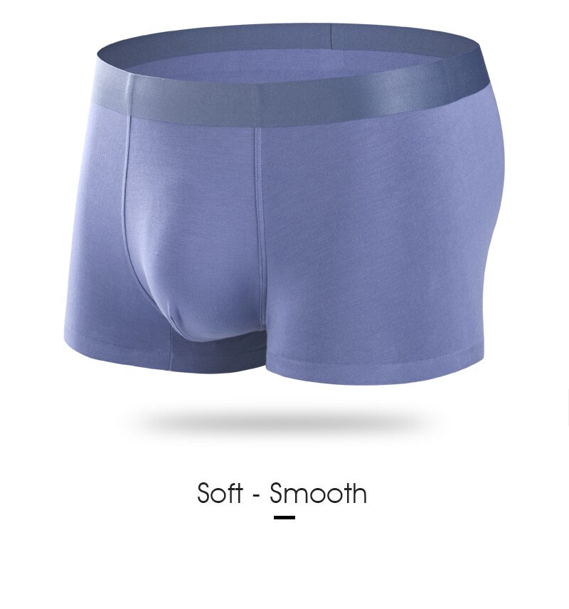 HSS Brand Seamless Men's Underwear Boxers Pure color High quality Men Boxers Summer Breathable Modal Superfine Underpants 3PCS HSS Brand Seamless Men's Underwear Boxers Pure color High quality Men Boxers Summer Breathable Modal Superfine Underpants 3PCS