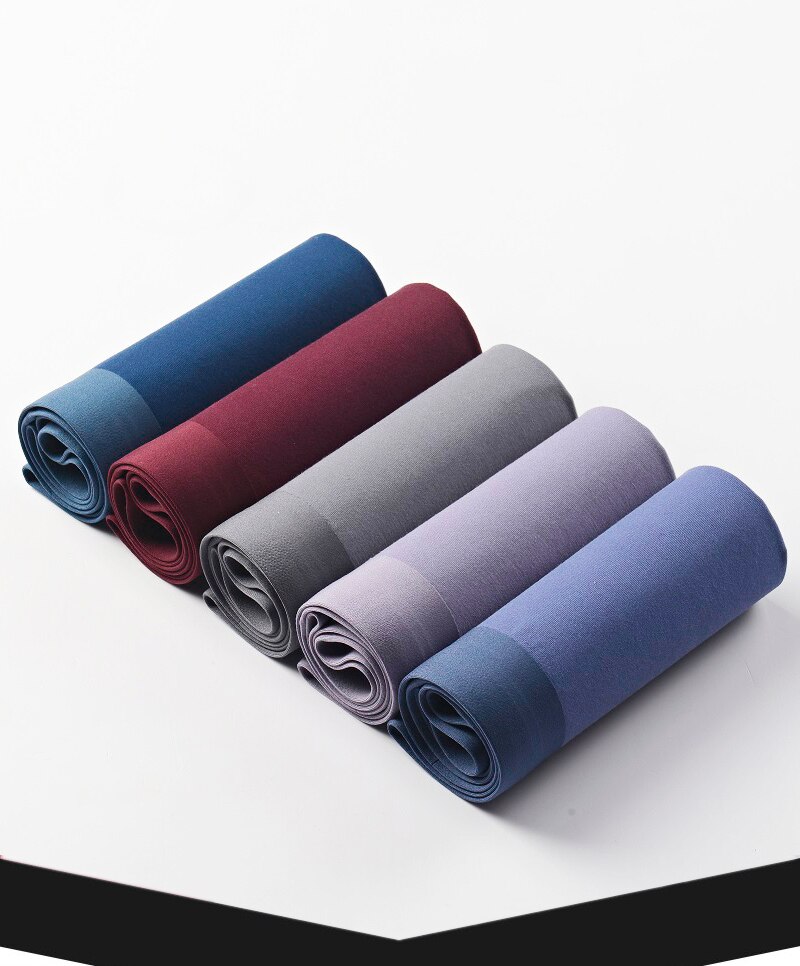 HSS Brand Seamless Men's Underwear Boxers Pure color High quality Men Boxers Summer Breathable Modal Superfine Underpants 3PCS HSS Brand Seamless Men's Underwear Boxers Pure color High quality Men Boxers Summer Breathable Modal Superfine Underpants 3PCS